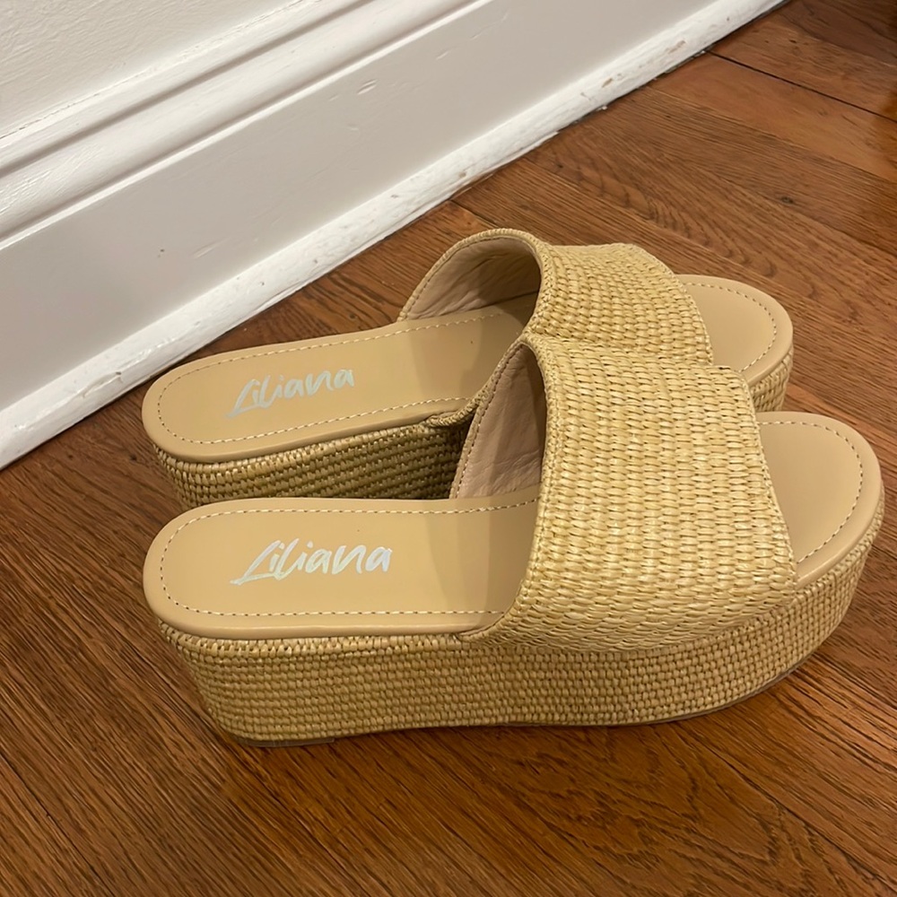 Platform fancy summer sandal